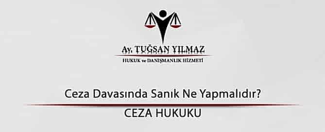 Ceza Davasında Sanık Ne Yapmalıdır?
